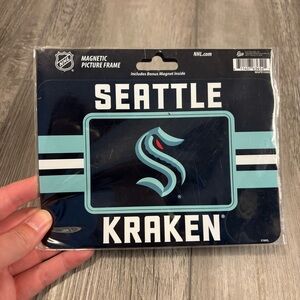 🏒Seattle Kraken🏒 Magnetic Picture Frame